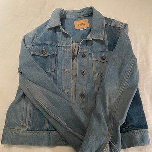 PAIGE Denim Jean Patchwork Jacket